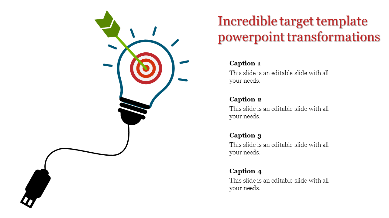 target template powerpoint-incredible target template powerpoint transformations